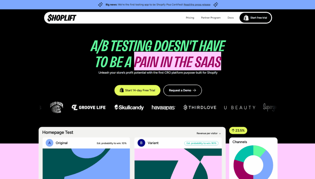 best conversion rate optimization tools - Shoplift