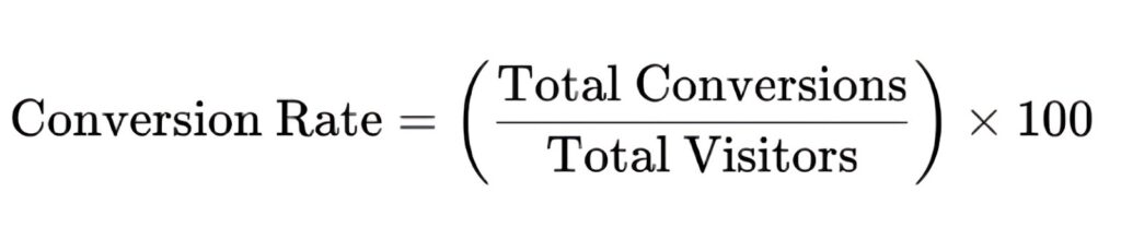 Conversion Rate Formula
