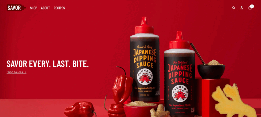 Savor - Shopify Horizon themes