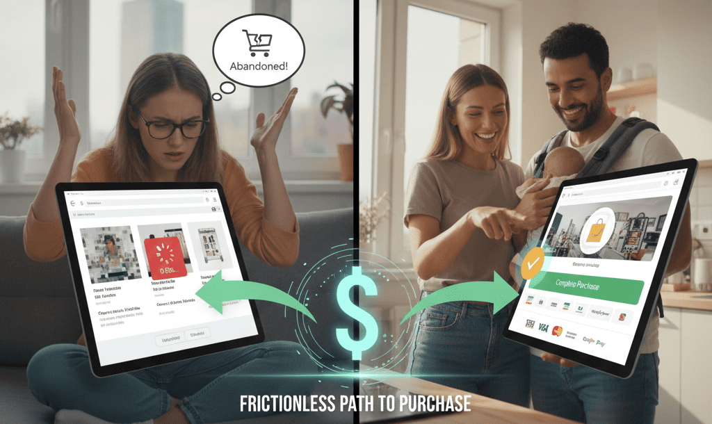 Convenience and speed in shopping online