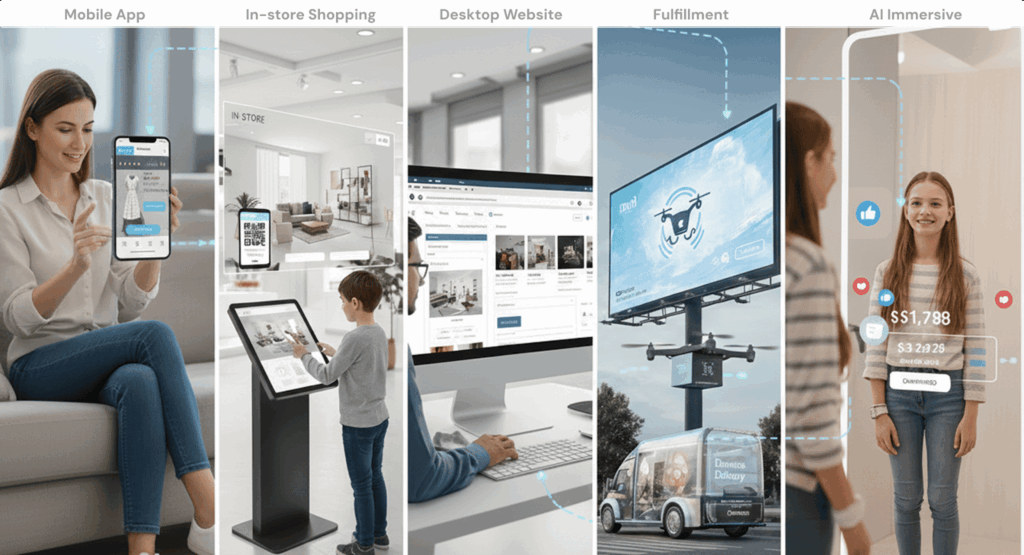 Omnichannel shopping experiences