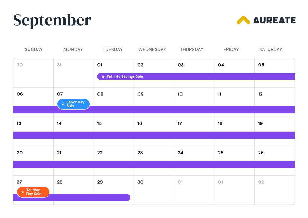 September 2026 Marketing Calendar