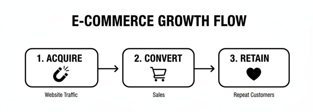 Ecommerce Growth flow