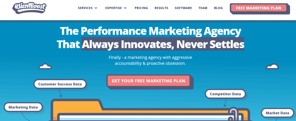 klientboost-agency-homepage