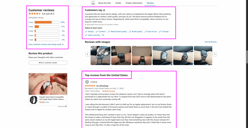 Amazon Customer Reviews, Ratings & Response Management by Spigen - Successful Amazon Brand Showcase