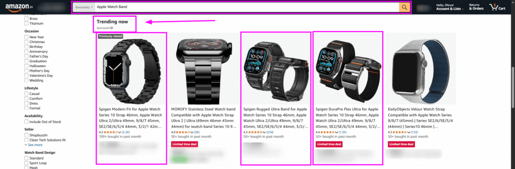 Amazon advertising strategy used by Spigen - Successful Amazon Brand