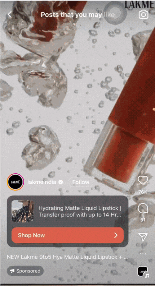 Floating ads on Amazon