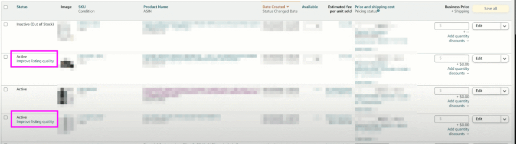 Inside Amazon Listing Qualtiy Dashboard - Tips to Maintain a Healthy Amazon Seller Account