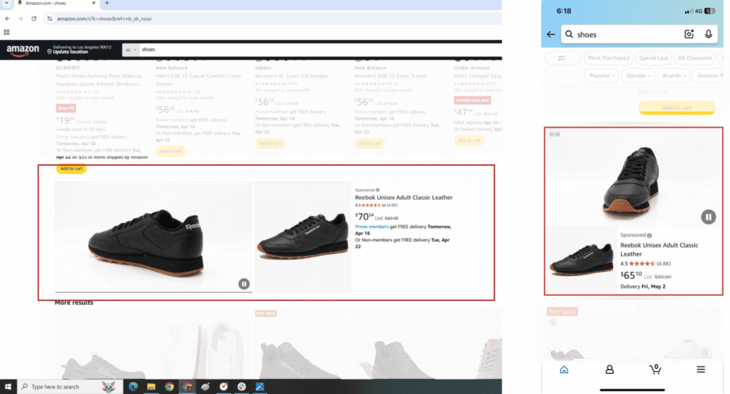 Optimizing Amazon Ads for Effective Mobile Placements