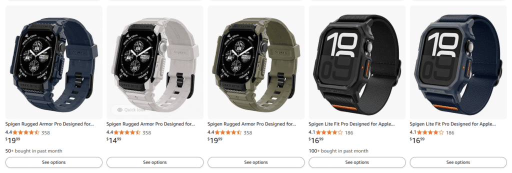 Spigen – Amazon Product Listing & Amazon SEO