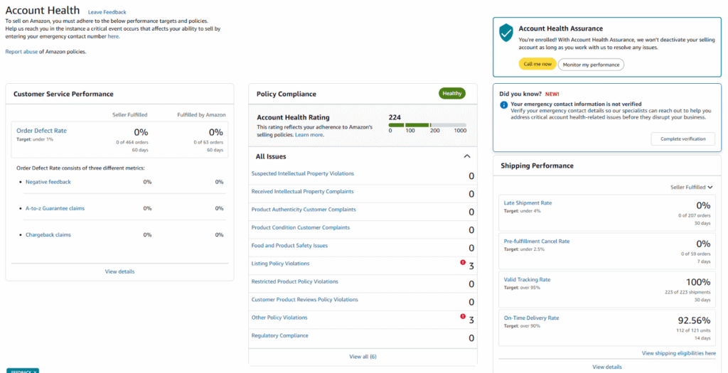 What to Do When You Get Suspended by Amazon - Amazon Health Score