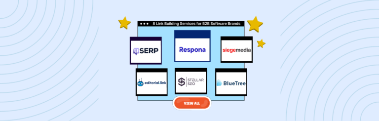 8 Link Building Services for B2B Software Brands