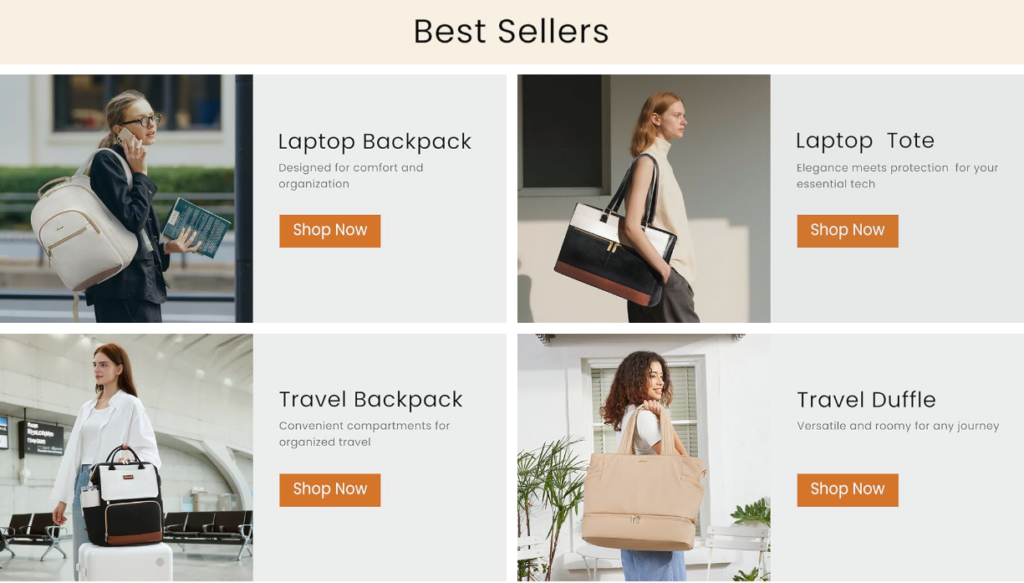 Lovevook best sellers section